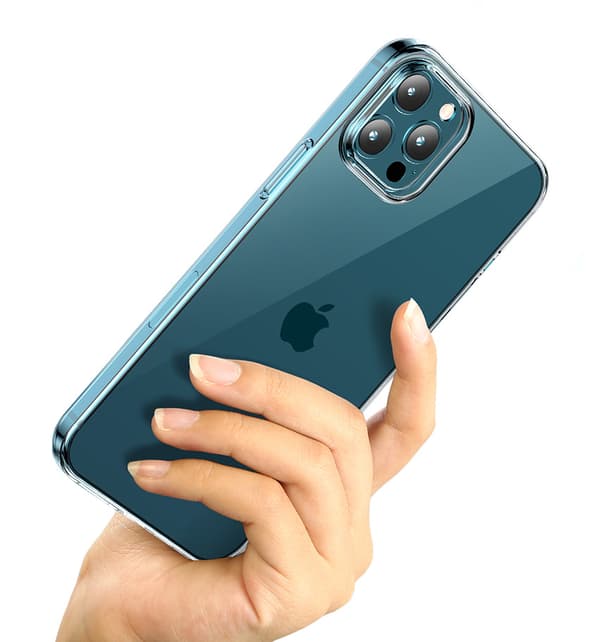 iPhone 12 Mini Stöttåligt TPU Skal - Transparent