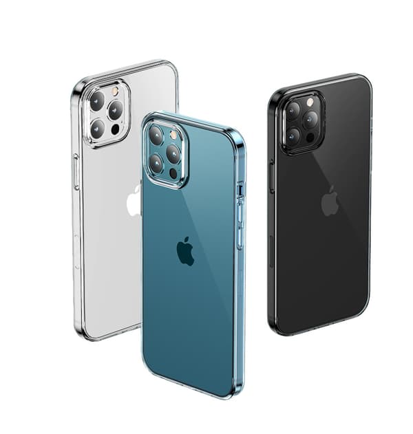 iPhone 12 Mini Stöttåligt TPU Skal - Transparent