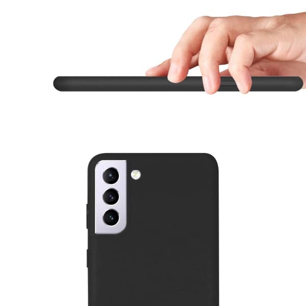 Samsung Galaxy S21 Plus Silikonskal - Svart