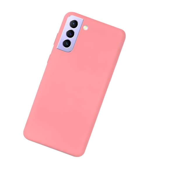 Samsung Galaxy S21 Plus Silikonskal - Rosa
