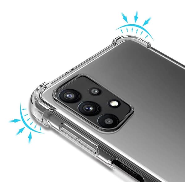 Stöttåligt Skal Samsung Galaxy A32 5G - Transparent