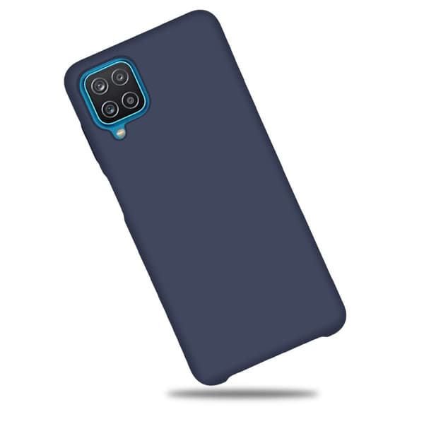 Samsung Galaxy A12 Silikonskal - Blå