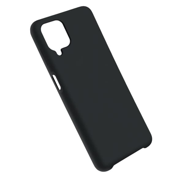 Samsung A12 Silikonskal - Svart
