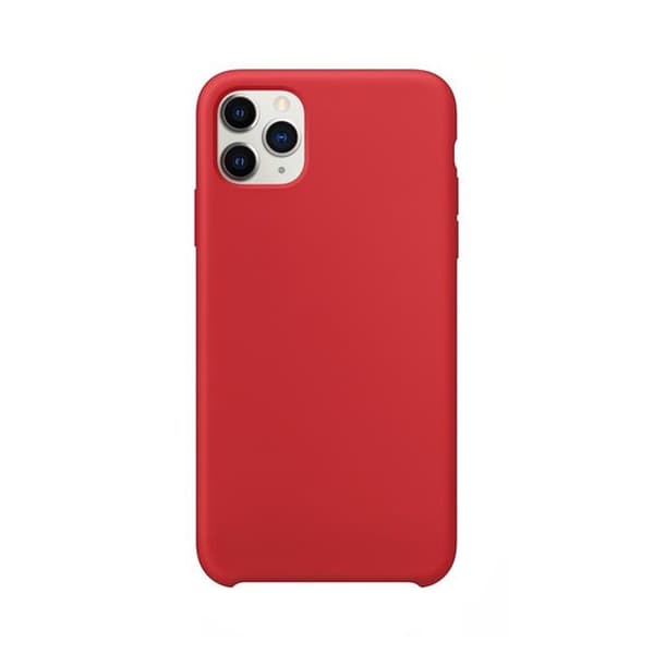iPhone 11 Pro Max Mobilskal Silikon - Röd