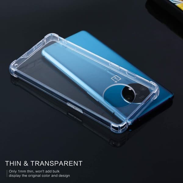 Stöttåligt Mobilskal OnePlus 7T - Transparent