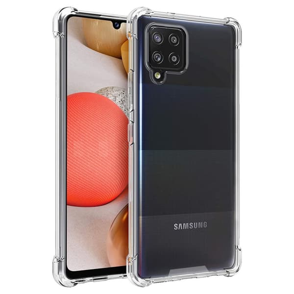 Stöttåligt Mobilskal Samsung Galaxy A42 5G - Transparent