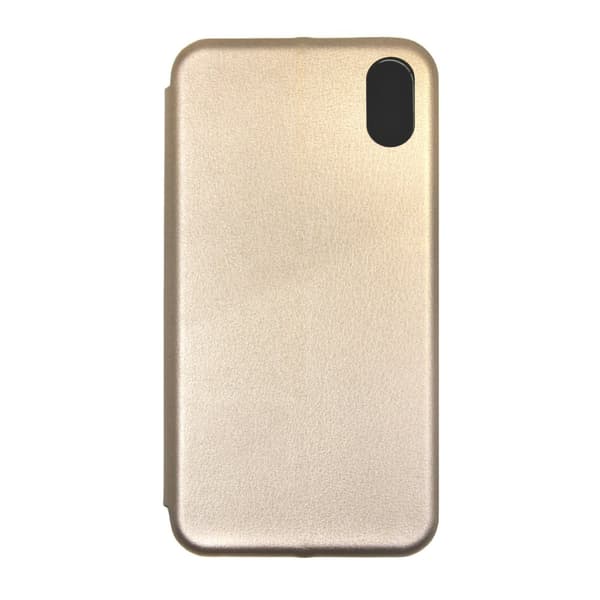 Mobilfodral med Stativ iPhone XS Max - Guld
