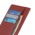 Miniatyrbild 2 av 5: Asus ROG Phone 6 Plånboksfodral med Stativ - Brun