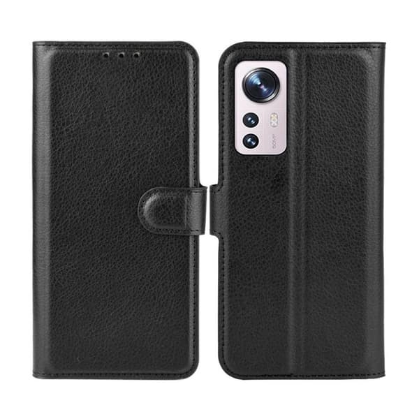 Xiaomi 12 Plånboksfodral med Stativ - Svart