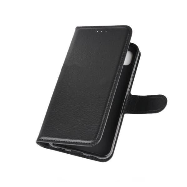 Google Pixel 4 A Plånboksfodral med Stativ - Svart