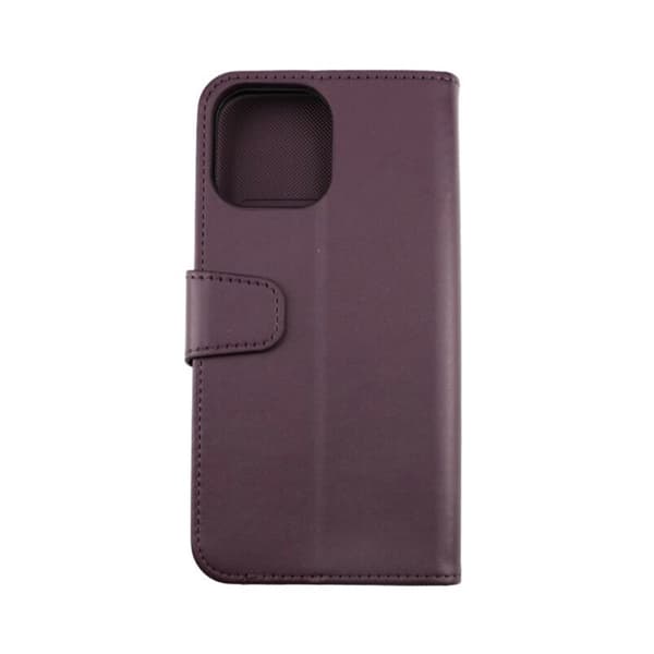 iPhone 13 Pro Plånboksfodral Extra Kortfack Rvelon - Mörklila
