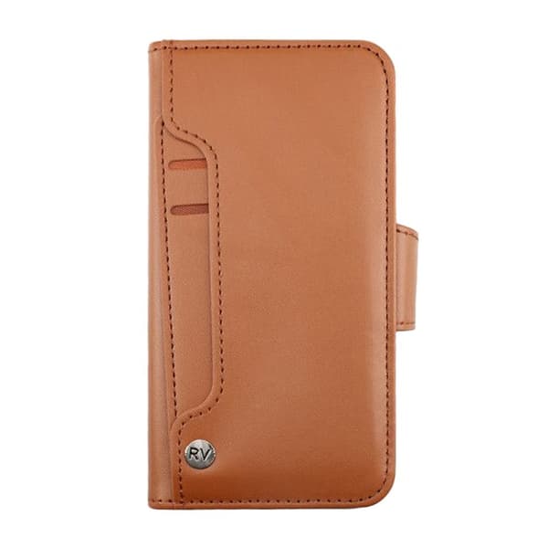 iPhone 11 Plånboksfodral Rvelon - Guldbrun