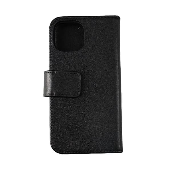 iPhone 13 Mini Plånboksfodral Läder Rvelon - Svart