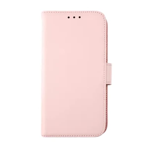 iPhone 12/12 Pro Plånboksfodral Läder Rvelon - Rosa