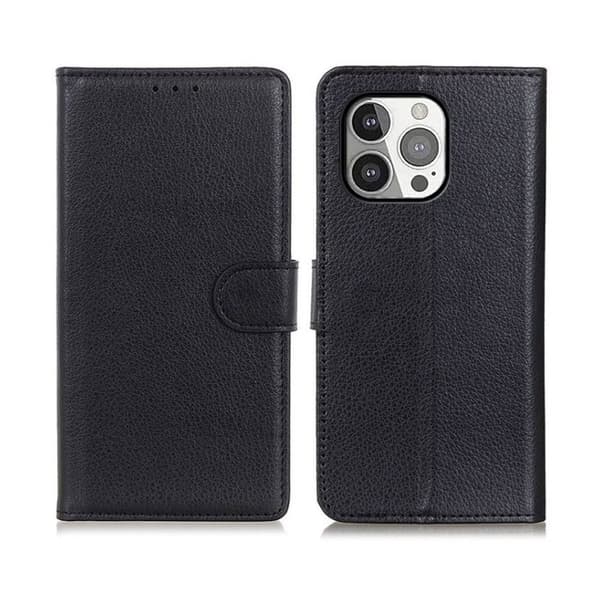 iPhone 13 Pro Plånboksfodral med Stativ - Svart