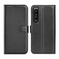 Pikkukuva 1 / 6: Sony Xperia 1 III 5G Plånboksfodral med Stativ - Svart