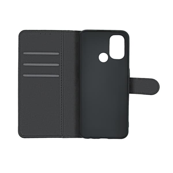 OnePlus Nord N100 Plånboksfodral med Stativ - Svart