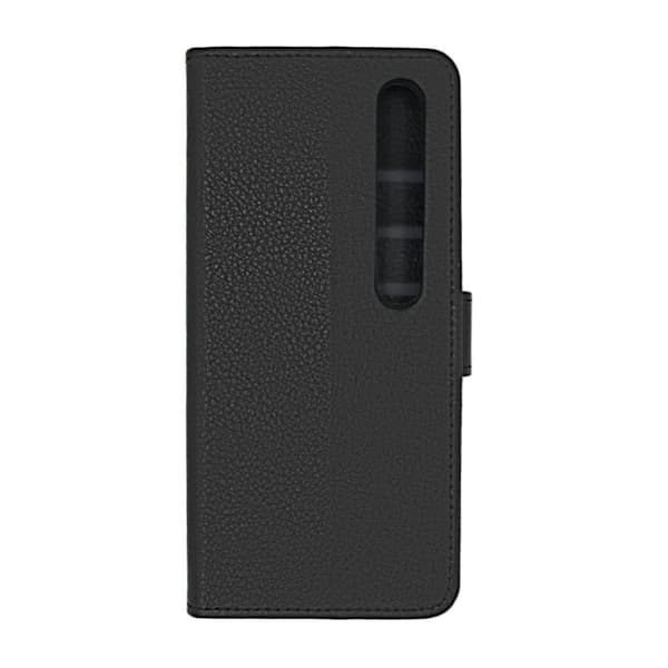Xiaomi Mi 10 Pro 5G Plånboksfodral med Stativ - Svart
