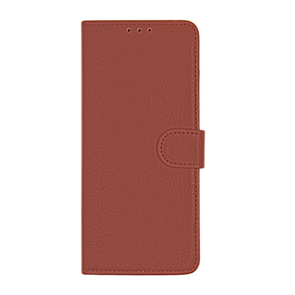 Samsung Galaxy Note 10 Lite Plånboksfodral med Stativ - Brun