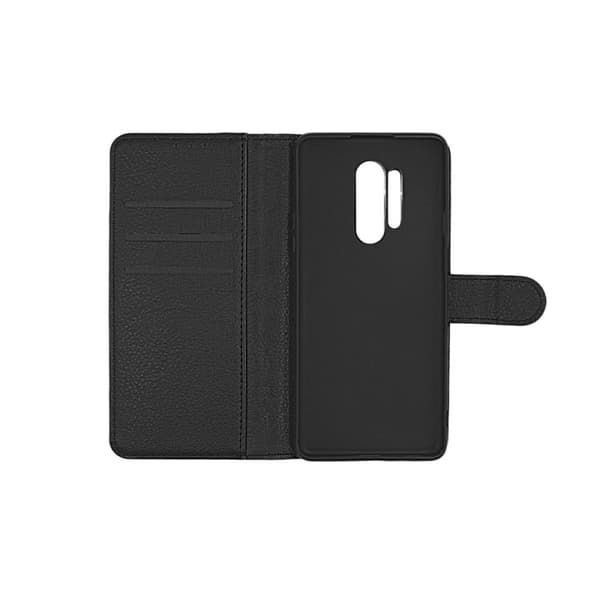 OnePlus 8 Pro Plånboksfodral med Stativ - Svart