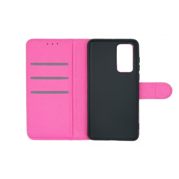 Huawei P40 Plånboksfodral med Stativ - Rosa