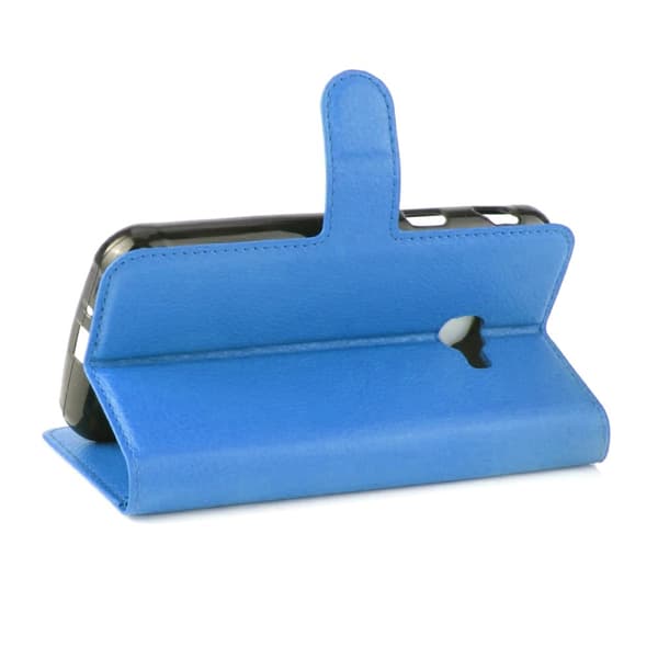 Samsung Galaxy XCover 4/4s Plånboksfodral med Stativ - Blå