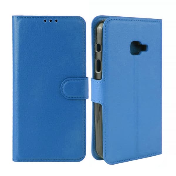 Samsung Galaxy XCover 4/4s Plånboksfodral med Stativ - Blå