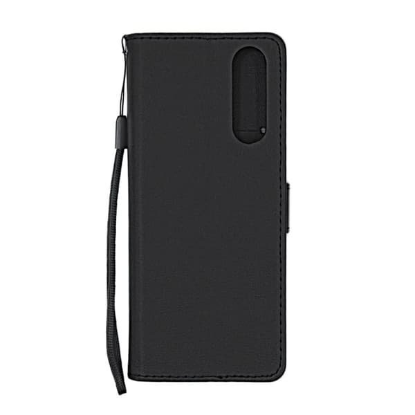 Sony Xperia 5 Plånboksfodral med Stativ - Svart