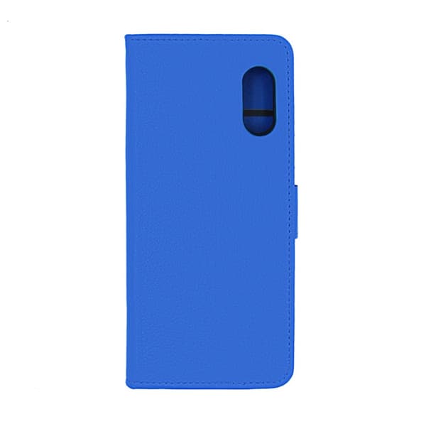 Samsung Galaxy XCover Pro Plånboksfodral med Stativ - Blå