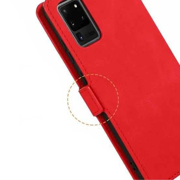 Samsung Galaxy S20 Ultra 5G Plånboksfodral med Stativ - Rosa