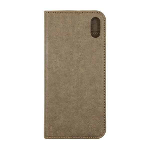iPhone XS Max Plånboksfodral med Stativ och Extra Kortfack - Grå
