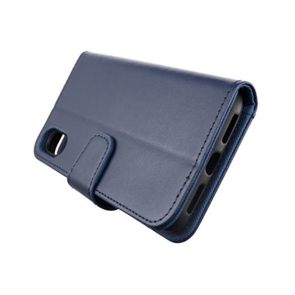 iPhone X/XS Plånboksfodral Extra Kortfack Rvelon - Blå