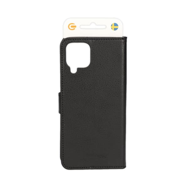 Samsung Galaxy A22 4G Plånboksfodral med Stativ - Svart