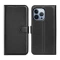 Miniatyrbillede 1 af 6: iPhone 14 Pro Plånboksfodral med Stativ - Svart
