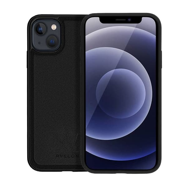 iPhone 13 Mini Plånboksfodral Magnet Rvelon - Svart