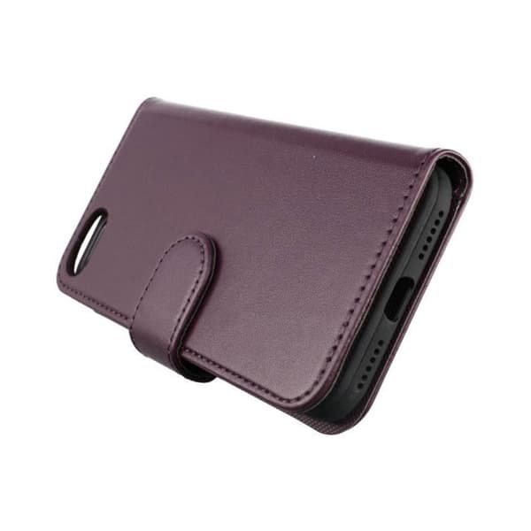 iPhone 7/8/SE (2020/2022) Plånboksfodral Magnet Rvelon - Mörklila