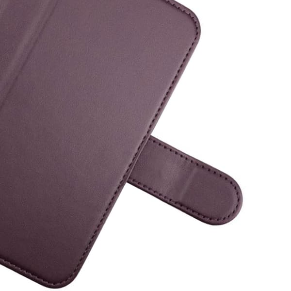 iPhone 12/12 Pro Plånboksfodral Magnet Rvelon - Mörklila
