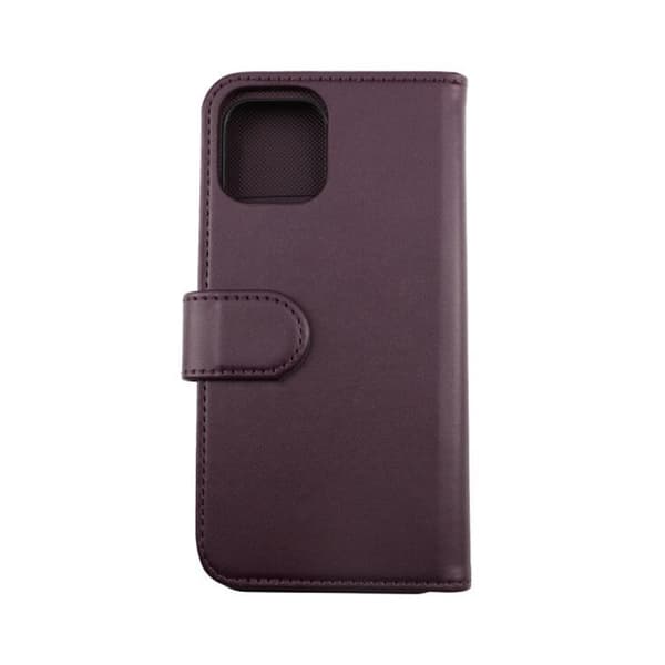 iPhone 12/12 Pro Plånboksfodral Magnet Rvelon - Mörklila