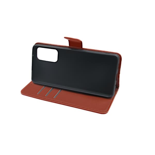 Samsung Galaxy S20 FE Plånboksfodral med Stativ - Brun