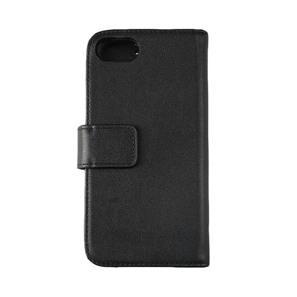 iPhone 7/8/SE 2020 Plånboksfodral Genuint Läder Rvelon - Svart