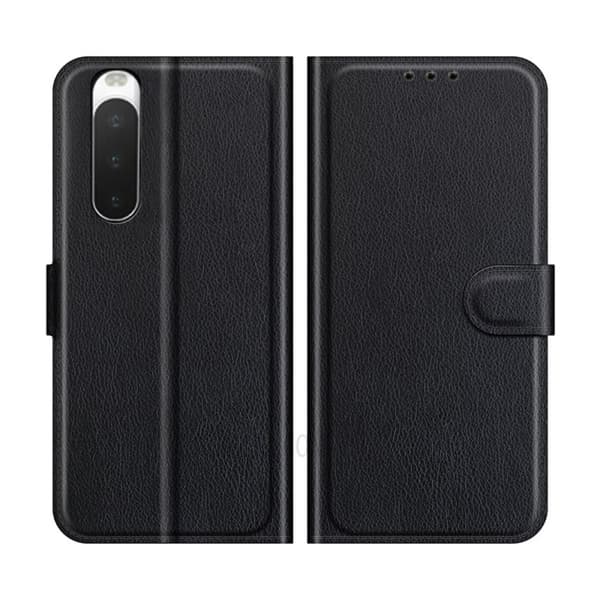 Sony Xperia 10 IV Plånboksfodral med Stativ - Svart