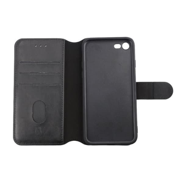 iPhone 7/8/SE 2020 Plånboksfodral Magnet Rvelon - Svart