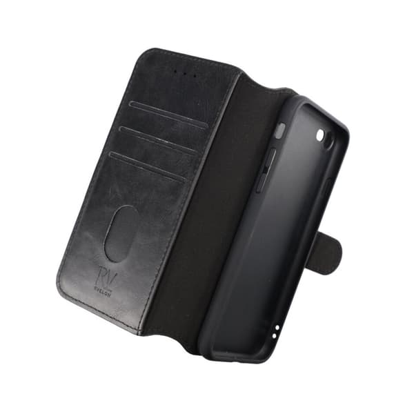 iPhone 7/8/SE 2020 Plånboksfodral Magnet Rvelon - Svart