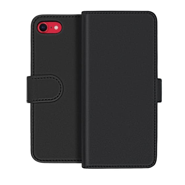 iPhone 7/8/SE 2020 Plånboksfodral Magnet Rvelon - Svart