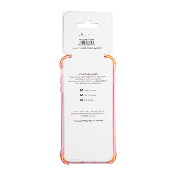 Fitted Case For iPhone 7 Plus/9 Plus Pink and Orange