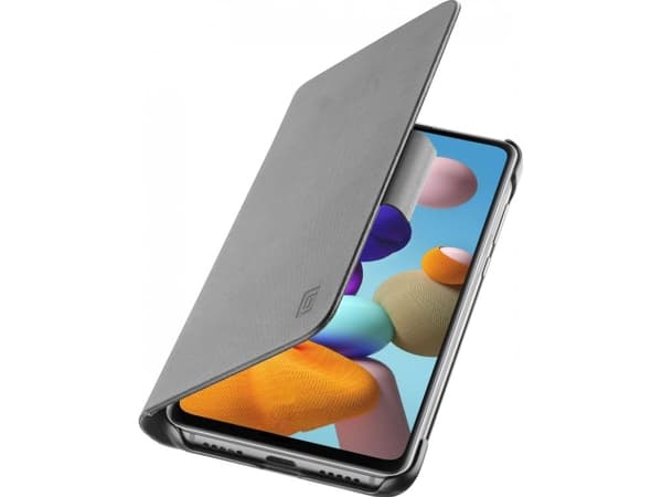Cellularline BOOK3GALA21S, Avattava kotelo, Samsung, Galaxy A21s, 16,5 cm (6.5"), Musta