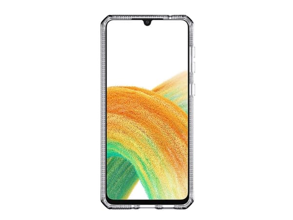 ITSKINS Spectrum Clear - Baksidedeksel for mobiltelefon - antimikrobielt - termoplast-polyuretan (TPU) - gjennomsiktig - for Samsung Galaxy A33 5G