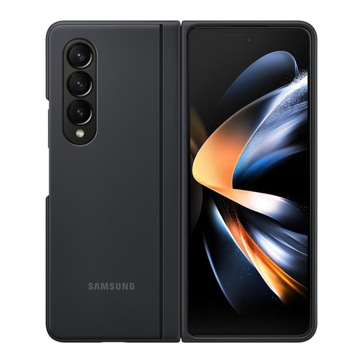 Samsung Galaxy Z Fold 4 Skal Slim Stativ - Svart