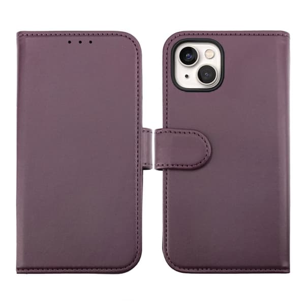 iPhone 14 Plånboksfodral Magnet Rvelon - Lila