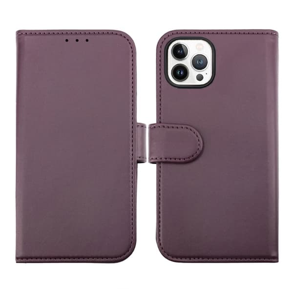 iPhone 14 Pro Plånboksfodral Magnet Rvelon - Lila